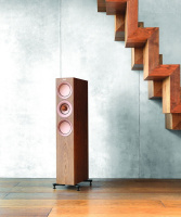 Kef 191812 Напольная акустика KEF R7 Walnut, цвет: Темно - коричневое дерево