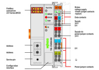 Wago 750-319/004-000 Контроллер LONPeer