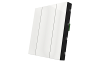 Interra ITR340-0202 iSwitch+ - 2-кнопочный KNX выключатель, пластик, глянцевый белый