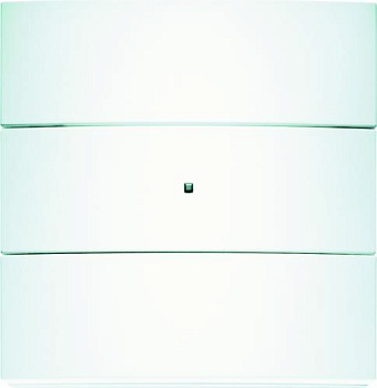 Berker 75163099 Клавишный сенсор B.IQ, 3-канальный, цвет: Белый, оттенок: Полярная белизна