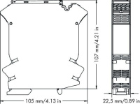 Wago 787-2852 Источник питания 24V  (100 … 240 V AC ), 1А Jumpflex