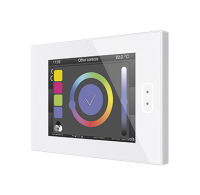 Zennio ZVIZ40W Емкостная сенсорная панель Z40, цвет: белый