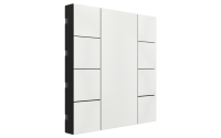 Interra ITR340-0802 iSwitch+ - 8-кнопочный KNX выключатель, пластик, глянцевый белый