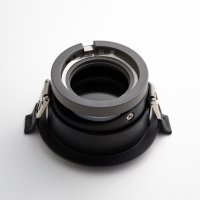 Yeelight YP-0243-B Рамка для встраиваемого светильника Yeelight Pro U (черная круглая)