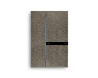 Basalte 0272-02-06 Выключатель FIBONACCI - DUAL - KNX, Fer Forge Grey