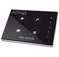 Zennio ZN1VI-TPTMD4 KNX Емкостный сенсорный переключатель Touch-MyDesign