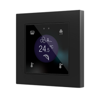 Zennio ZVIF55DV2 Емкостная сенсорная панель с дисплеем (55 x 55 мм) Flat 55 Display v2