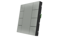 Interra ITR340-0805 iSwitch+ - 8-кнопочный KNX выключатель, пластик, серый