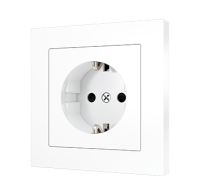 Zennio 8300003 + 8300004XX ZS55 — Розетка Шуко