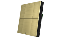 Interra ITR340-0613 iSwitch+ - 6-кнопочный KNX выключатель, алюминий, шампань матовый