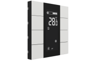 Interra ITR340-1803 iSwitch+ - 8-кнопочный KNX контроллер с ЖК-дисплеем, пластик, белый