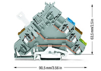 Wago 280-576 Клемма с размыкателем для исполнительных устройств