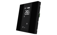 Interra ITR340-1231 iSwitch+ - 2-кнопочный KNX контроллер с ЖК-дисплеем, плексиглас, черный
