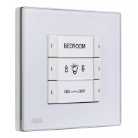 HDL M/P03.2-48 3-клавишная панель KNX, европейский стандарт (без шинного соединителя HDL-M/PCI.1)