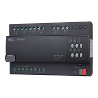 HDL M/DA6.10.1 DIN диммер для управления до 6 каналов 0-10V (для диммирования флуоресцентных трубочных ламп)
