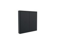 HDL M/PT2RA.1V2 2-клавишная панель KNX серии Tile EU 2.0, пластик (без рамки и шинного соединителя HDL-M/PTCI.1)