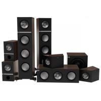Kef 54720 Центральный канал KEF Q200C black oak, цвет: Чёрный