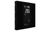 Interra ITR340-1401 iSwitch+ - 4-кнопочный KNX контроллер с ЖК-дисплеем, пластик, черный