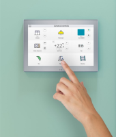 Zennio ZVIZ100W Цветная емкостная сенсорная панель с 10-дюймовым дисплеем Z102, цвет: Белый