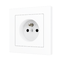 Zennio 8300005 + 8300006XX ZS55 – французская розетка