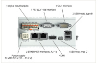 Wago 752-8303/8000-002 Edge-контроллер, 2 x Eth, 3 x USB, HDMI, CAN, DI/DO, RS-232/485, Audio, Control