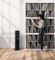 Dynaudio 248582 Напольная акустика Dynaudio New Emit 30 walnut, цвет: Темно - коричневое дерево