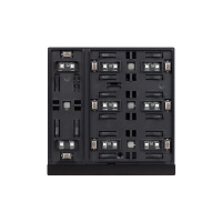 Arlight 051688 INTELLIGENT ARLIGHT Механизм панели KNX-304-22-IN Black (Bus) (IARL, IP20 Пластик, 2 года) 051688