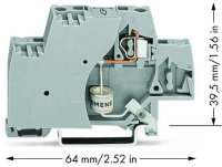 Wago 280-503/281-581 Клемма с газовым разрядником 230 В AC/DC
