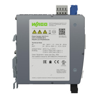 Wago 2787-2144/000-070 Источник питания, 24 В пост. тока, 5 A, TopBoost + PowerBoost, Защитное покрытие, обмен данными