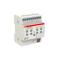 ABB JRA/S 4.230.5.1 JRA/S4.230.5.1 Актуатор жалюзи/рольставнях, дорожный датчик, 4-f, 230 В перем. тока, Man Op, MDRC