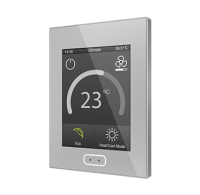 Zennio ZVIZ40W Емкостная сенсорная панель Z40, цвет: белый