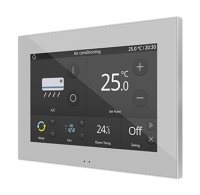 Zennio ZVIZ70V2 Цветная емкостная сенсорная панель с 7-дюймовым дисплеем. Z70 v2