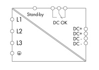 WAGO 787-840 Источник питания, 24 V DC, 10А, DC OK, TopBoost