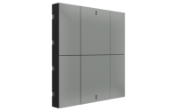 Interra ITR340-0605 iSwitch+ - 6-кнопочный KNX выключатель, пластик, серый