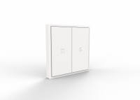 HDL M/PT2RA.1V2 2-клавишная панель KNX серии Tile EU 2.0, пластик (без рамки и шинного соединителя HDL-M/PTCI.1)