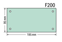 Wago 850-818/002-000 пластина с фланцем