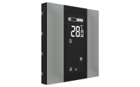 Interra ITR340-1205 iSwitch+ - 2-кнопочный KNX контроллер с ЖК-дисплеем, пластик, серый