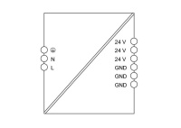 Wago 787-2850 Источник питания 24V DC, 1,25А