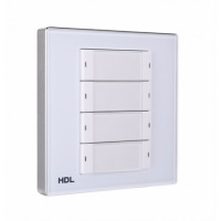 HDL M/P04.2-A2-48 4-клавишная панель KNX, европейский стандарт (без шинного соединителя HDL-M/PCI.1-A)