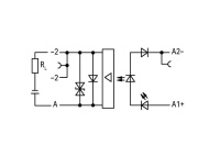 WAGO 859-730 Клемма с оптопарой, IN 24V, OUT 3...30, 3A, ш.6мм