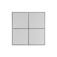 Arlight 039666 INTELLIGENT ARLIGHT Кнопочная панель KNX-304-23-IN Silver (BUS, Frame) (IARL, IP20 Металл, 2 года) 039666