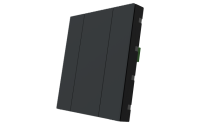 Interra ITR340-0204 iSwitch+ - 2-кнопочный KNX выключатель, пластик, антрацит матовый