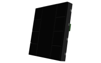Interra ITR340-0831 iSwitch+ - 8-кнопочный KNX выключатель, плексиглас, черный