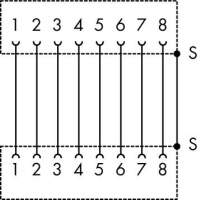 Wago 289-172 Интерфейсный модуль, RJ-45, x 2, Cat. 5
