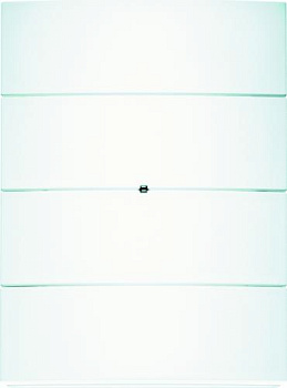 Berker 75164599 Клавишный сенсор B.IQ «Комфорт», 4-канальный, цвет: Белый, оттенок: Полярная белизна