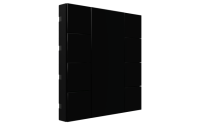 Interra ITR340-0801 iSwitch+ - 8-кнопочный KNX выключатель, пластик, черный