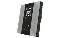 Interra ITR340-1205 iSwitch+ - 2-кнопочный KNX контроллер с ЖК-дисплеем, пластик, серый