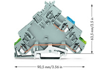 Wago 280-593 Клемма питания для исп. устройств