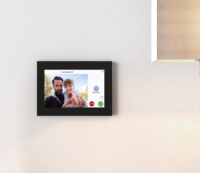 Zennio ZVIZ70V2W Панель KNX сенсорная, 7-дюймов, пластиковая рамка, цвет белый , цвет: Белый, оттенок: Без оттенка