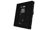 Interra ITR340-1811 iSwitch+ - 8-кнопочный KNX контроллер с ЖК-дисплеем, алюминий, черный матовый